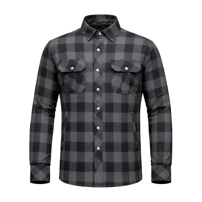 Sentry - Men's armored Motorcycle Flannel Shirt