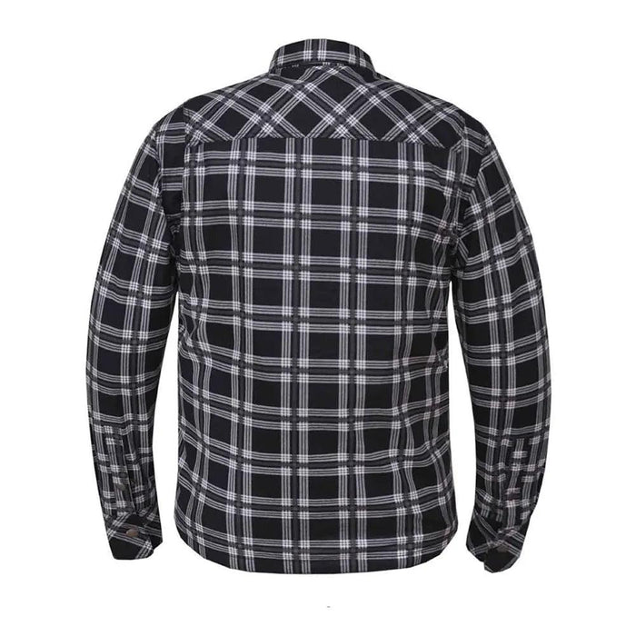 Shield - Men's armored Motorcycle Flannel Shirt