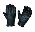 ShockZip Defender - Men's Leather Motorcycle Gloves