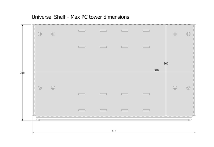 Sim Shelf Universal