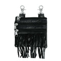 Sleek Cowhide Women’s Clip on Bag
