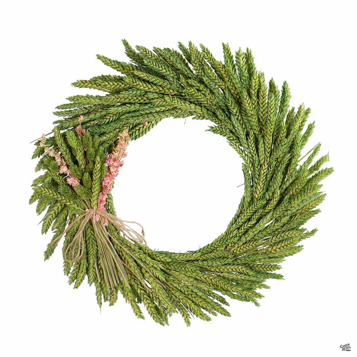 Vibrant Meadow Spring Dried Floral Wreath 18 inch