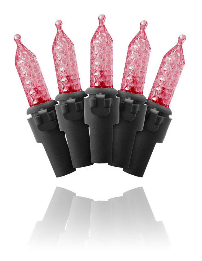 Standard 100l M5 Pink 3" Spacing on Black Wire