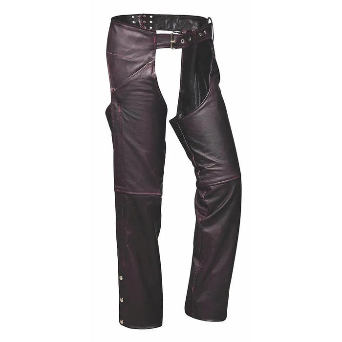 Storm - Women's Premium Lambskin Leather Motorcycle Chaps