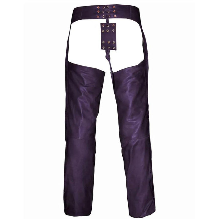Storm - Women's Premium Lambskin Leather Motorcycle Chaps