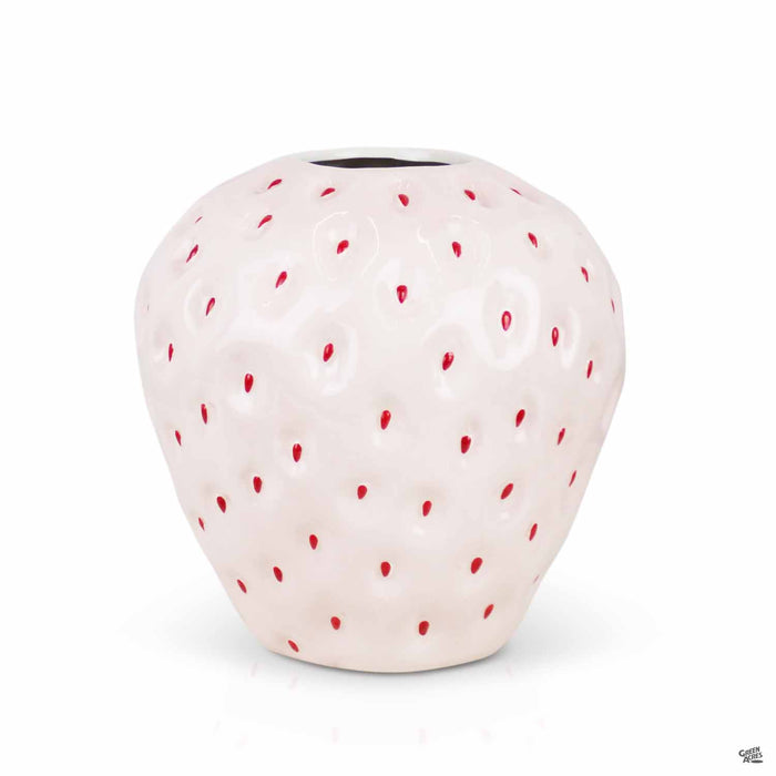 White Strawberry Planter