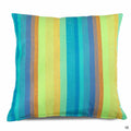 Pillow in Astoria Lagoon (vertical stripes)