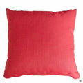 Pillow in Dupione Crimson