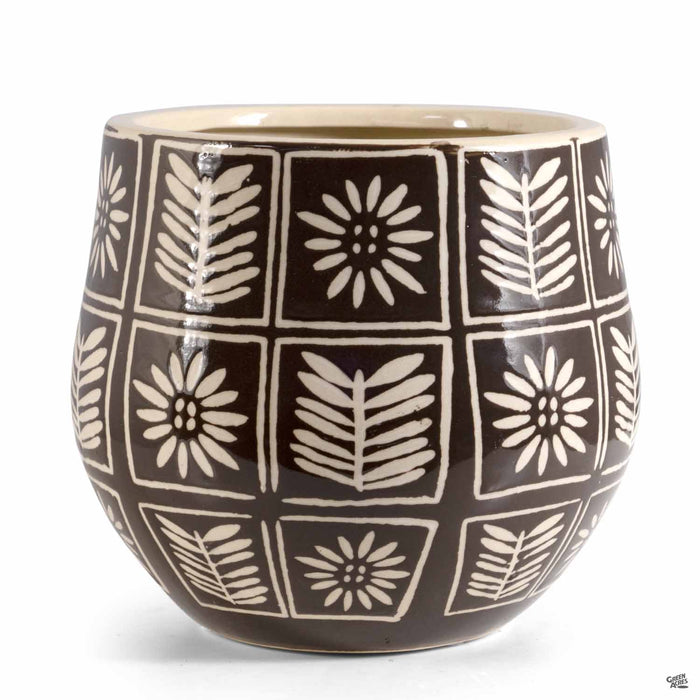 Sunflower Planter Brown