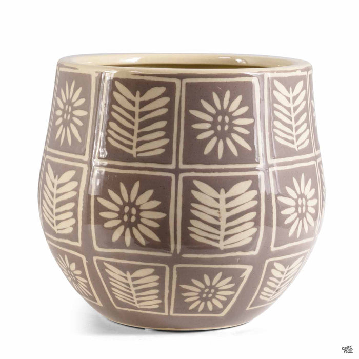 Sunflower Planter Grey
