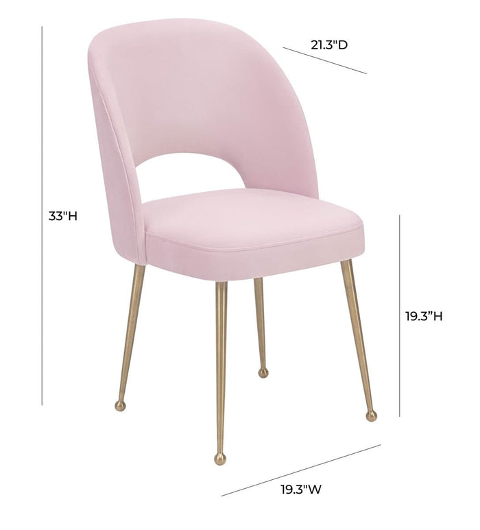 Swell Velvet Chair