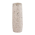 Terrazzo White Vase - Small Skinny