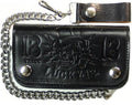 The DEATH OR GLORY Embossed Leather Wallet