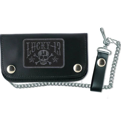 The SKULL STARS Leather Wallet
