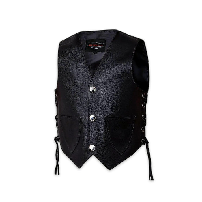 Toddlers Motorcycle Biker Leather Vest – Little Riders