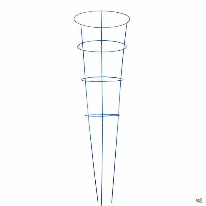 Tomato Cage 3-leg, 4-ring blue