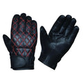 TouchRider - Men's Leather Motorcycle Gloves
