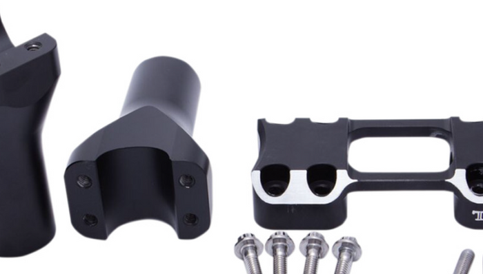 Trask Assault Handlebar 4 inch Riser and Top Clamp