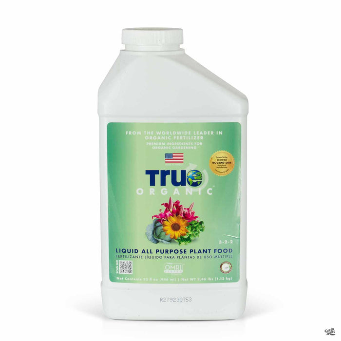 Liquid All Purpose Plant Food 3-2-2 32 ounce