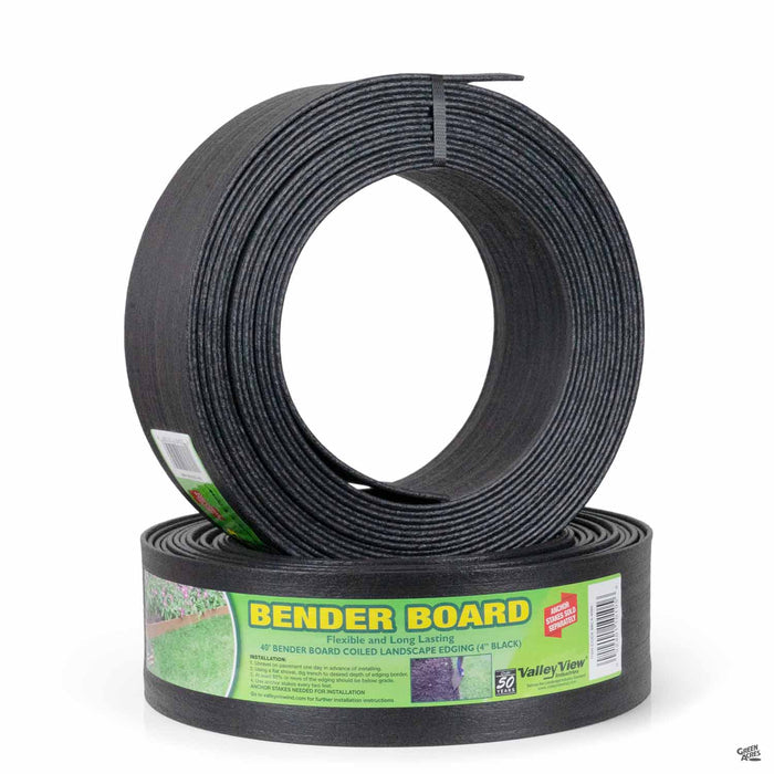 Bender Board - 40 feet long by 4 inch tall in black