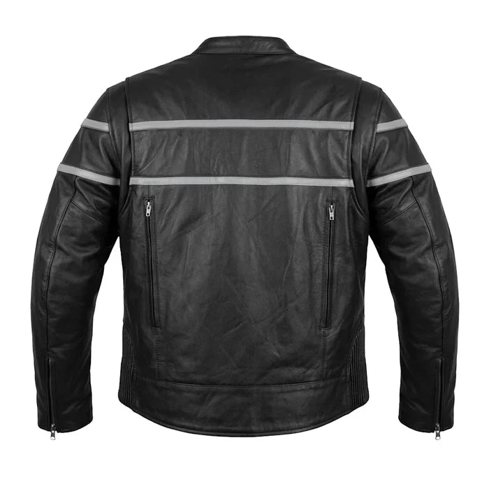 Viper - Men's Premium Leather Motorcycle Jacket