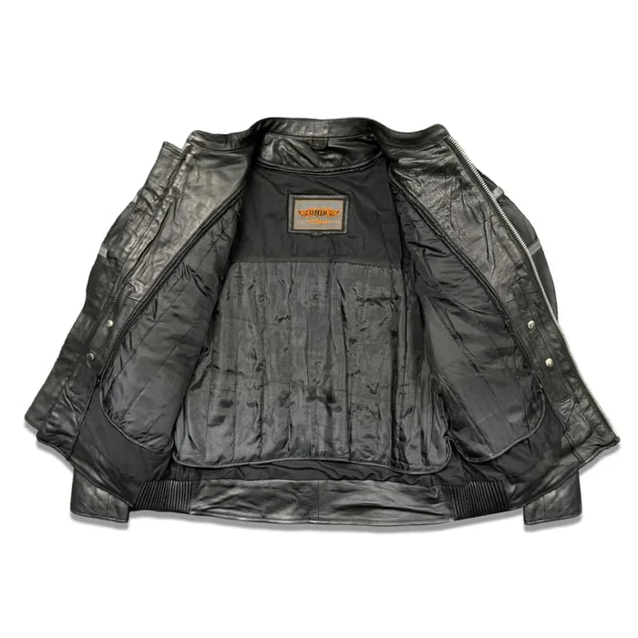Viper - Men's Premium Leather Motorcycle Jacket