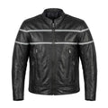 Viper - Men's Premium Leather Motorcycle Jacket
