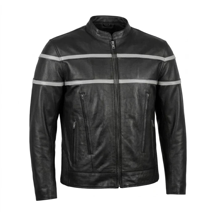 Viper - Men's Premium Leather Motorcycle Jacket