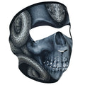 WNFM415 ZAN® Full Mask- Neoprene- Snake Skull