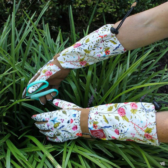 Womanswork Arm Saver Gloves Garden of Paradise