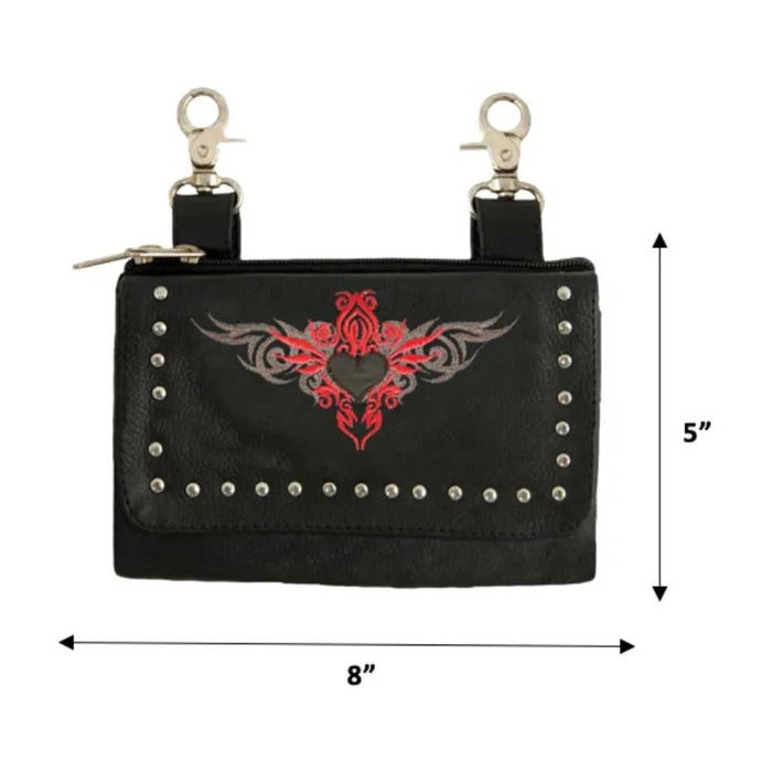 Women’s Cowhide Clip on Bag