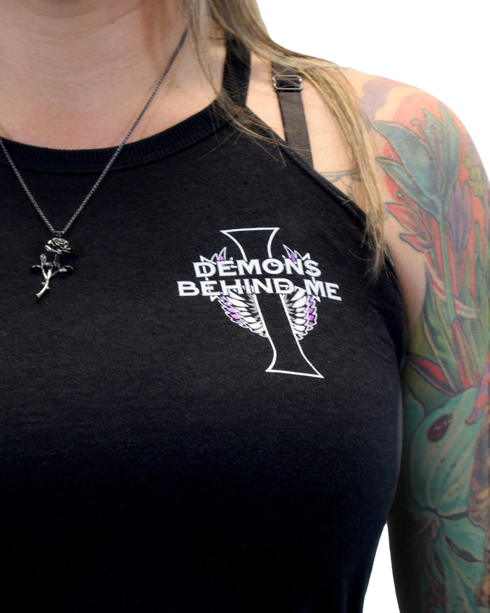 Women’s “OLD ME IS DEAD” Rocker Tank Top