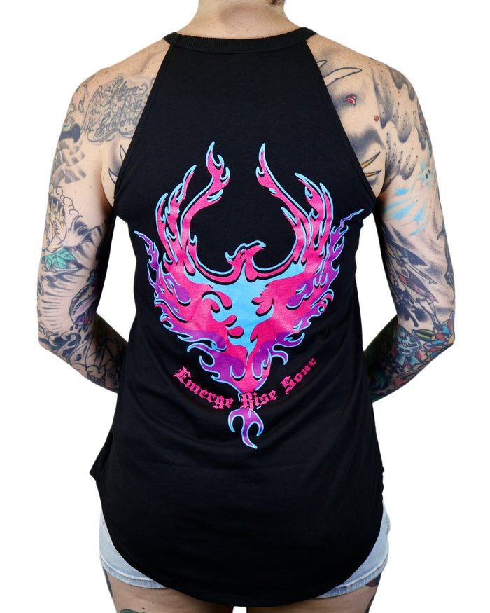 Women's "Phoenix Rising" Rocker Tank Top
