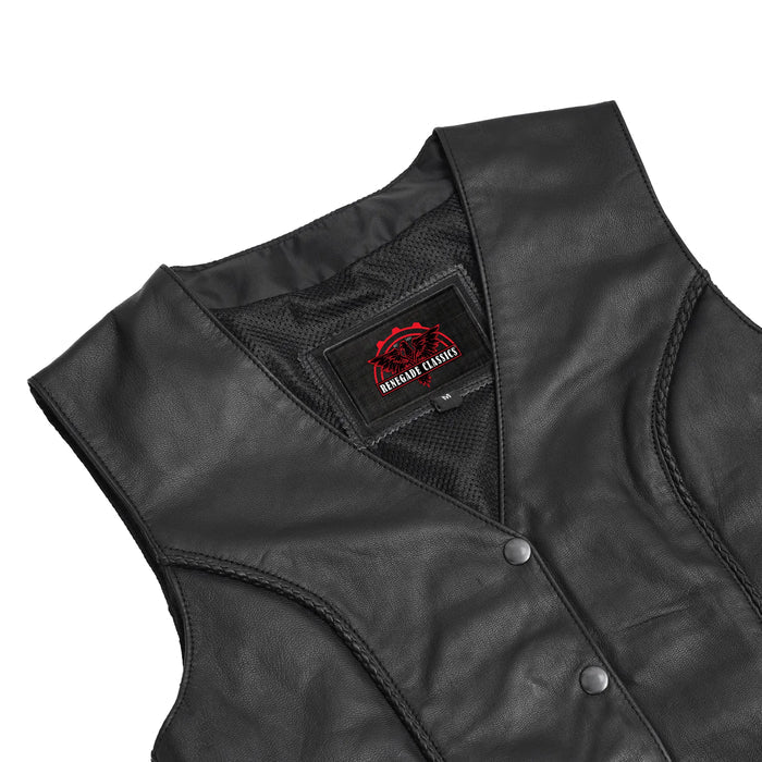 Women's Premium Braided Vest