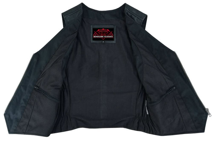 Women's Stylish Lightweight Zipper Front Vest