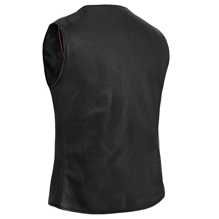 Women's Stylish Longer Body ¾ Vest - Plain Sides
