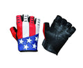 Wristlock - Men's Leather Motorcycle Fingerless Gloves