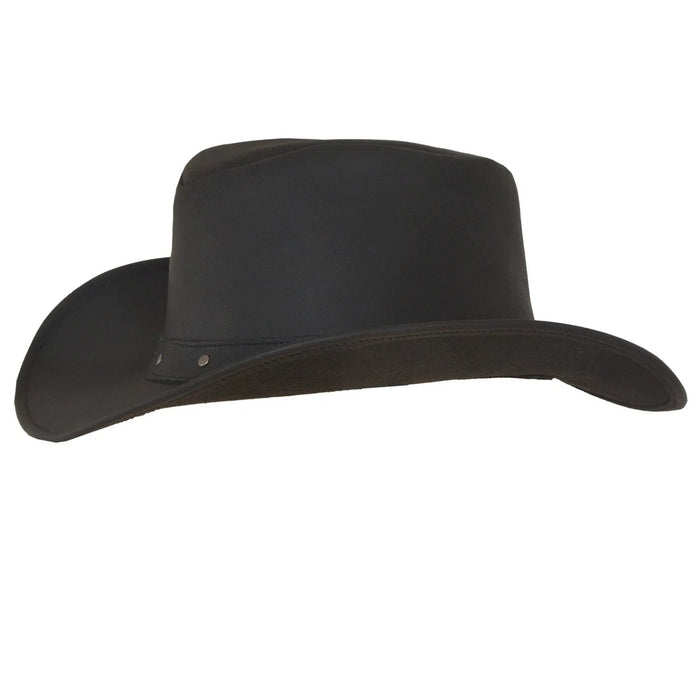 Yellowstone - Men's Leather Cowboy Hat with Studded Band