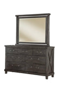 Yosemite Solid Wood Mirror in Cafe