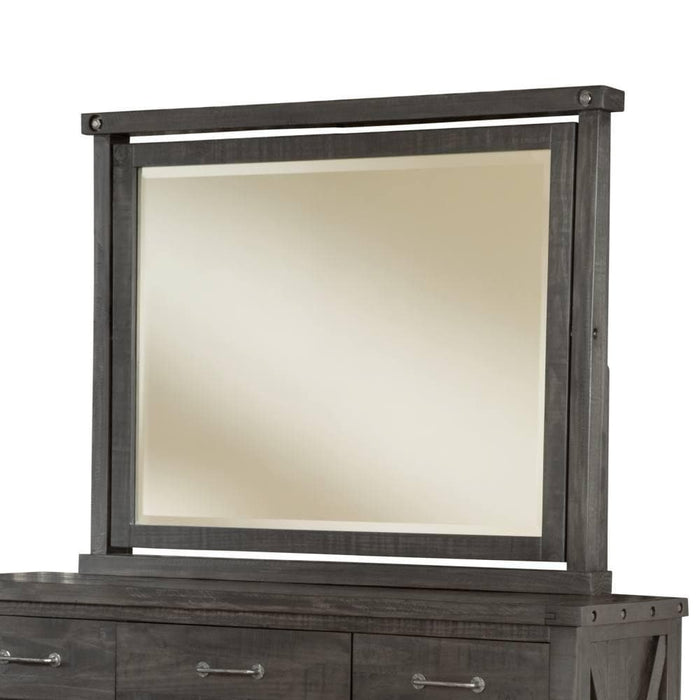 Yosemite Solid Wood Mirror in Cafe